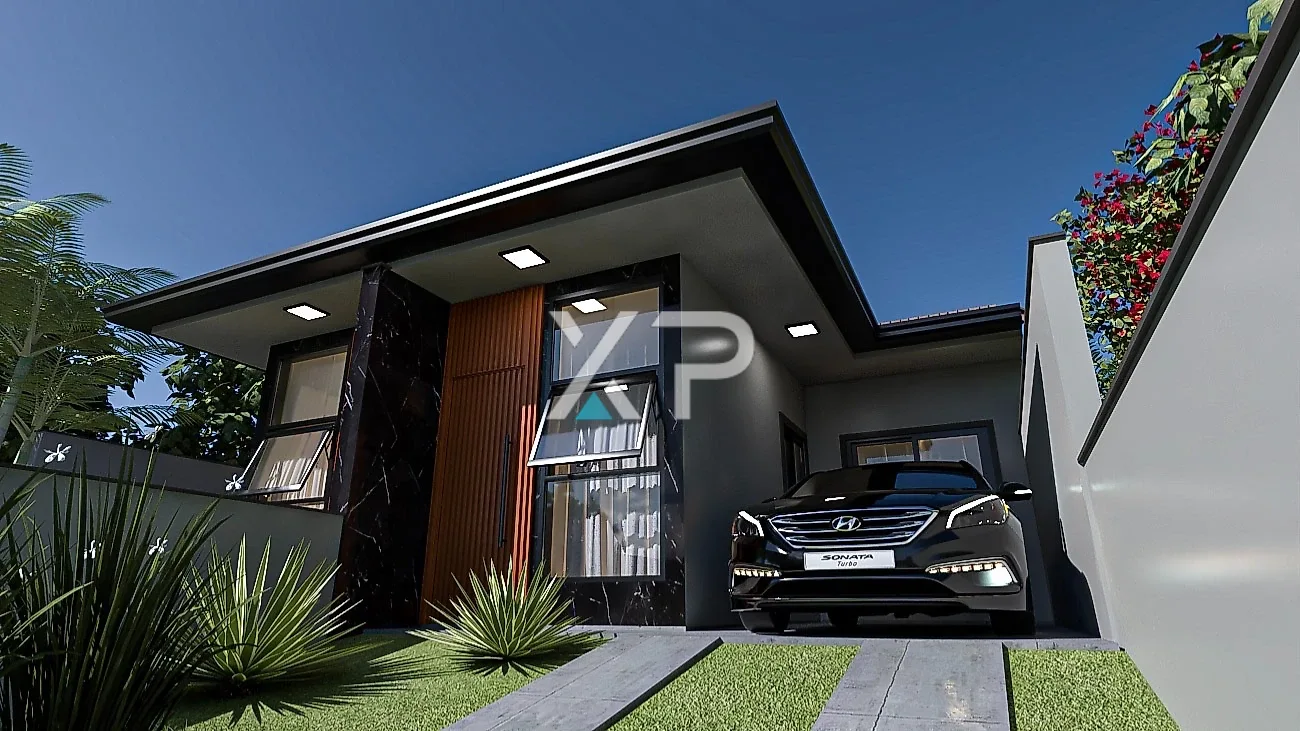 Casa Geminada 2 Quartos 50m² - Villa Toscana - Cópia #3741