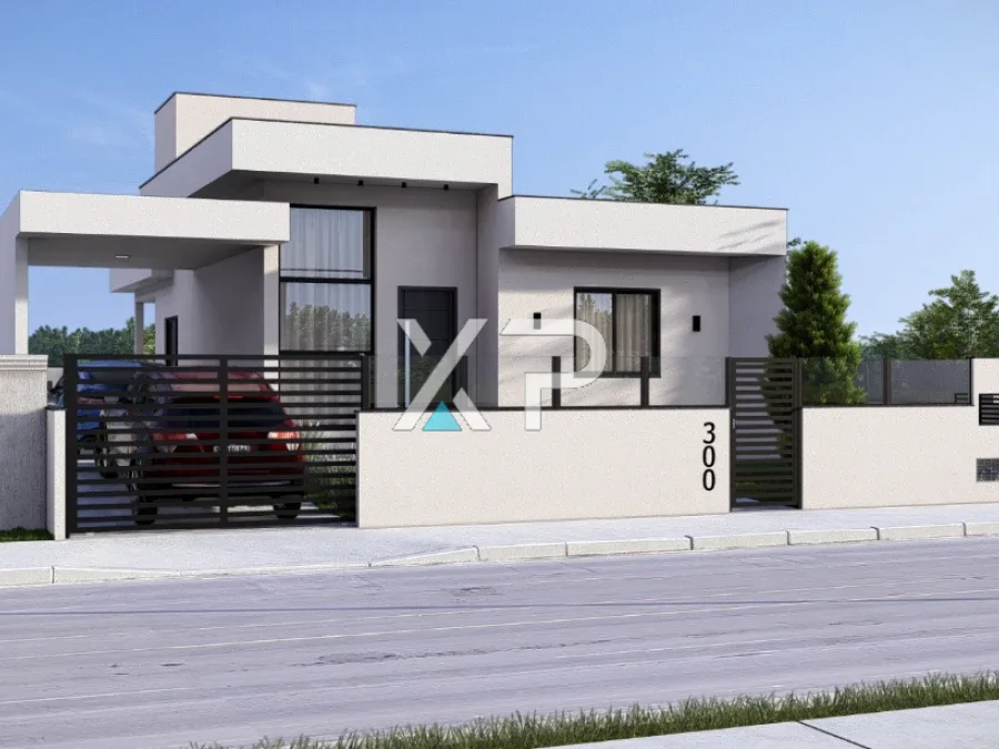 Casa 3 Quartos com 1 Suíte e 98m² - Forquilhas