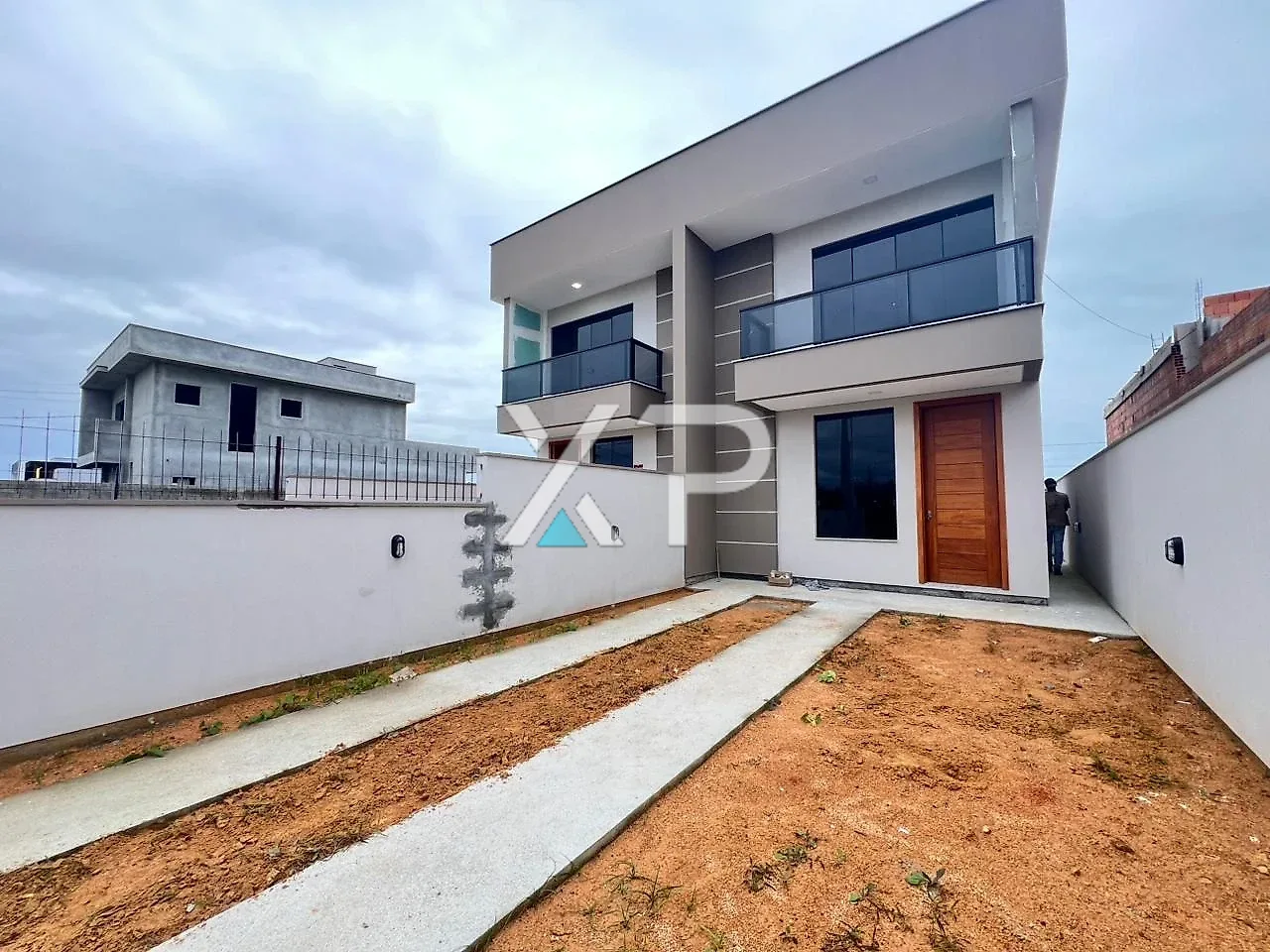 Sobrado Geminado 2 Quartos 73m² - Villa Toscana - Barra do Aririú