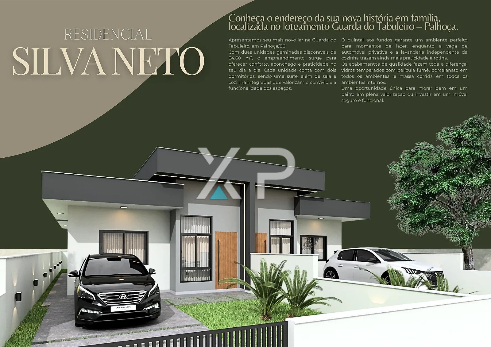 Casa Geminada 2 quartos sendo 1 suíte